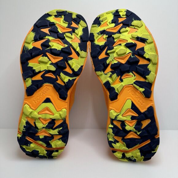 HOKA Torrent 2 Trail Orange Running Shoes Sneakers 1110496 Men’s Size 9 *GREAT* - Picture 7 of 10